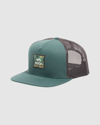 7 VA ATW - Trucker Cap for Men Blue U5CPRORVF0 RVCA