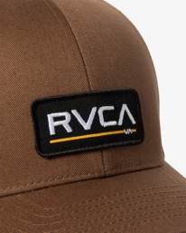 3 Ticket - Trucker Cap for Men Pink U5CPRRRVF0 RVCA