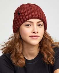 0 Zane - Gorro para Mujer Rojo U9BNVARVF0 RVCA