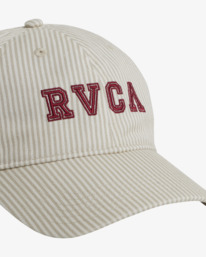 4 Ivy League - Dad Cap for Women White UVJHA00186 RVCA