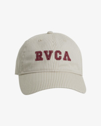 0 Ivy League - Casquette réglable pour Femme Blanc UVJHA00186 RVCA