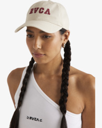 5 Ivy League - Casquette réglable pour Femme Blanc UVJHA00186 RVCA