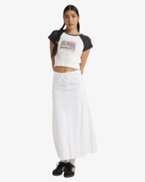 1 Welcome Raglan Baby Weiss UVJKT00237 RVCA