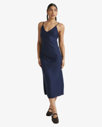 0 Everyday Bias - Midikleid für Frauen Blau UVJWD00168 RVCA