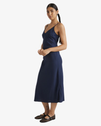 3 Everyday Bias - Midikleid für Frauen Blau UVJWD00168 RVCA