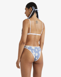 1 Fleur Fixed - Top de bikini con cobertura reducida para Mujer Azul UVJX300151 RVCA