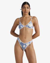 0 Fleur Fixed - Top de bikini con cobertura reducida para Mujer Azul UVJX300151 RVCA