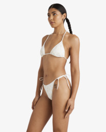 3 Blurred Ditsy - Haut de maillot de bain à couvrance échancrée pour Femme Orange UVJX300153 RVCA