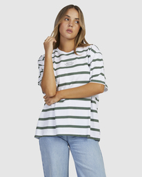 0 RVCA Street Anyday - T-Shirt for Women White UVJZT00162 RVCA