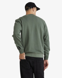 1 Global - Pullover Sweatshirt for Men Green UVYFT00328 RVCA