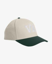 1 League VA Pinched - Casquette snapback pour Homme Blanc UVYHA00304 RVCA