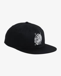 1 Benj - Casquette snapback pour Homme Noir UVYHA00307 RVCA