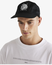 0 Benj - Snapback-Cap für Männer Schwarz UVYHA00307 RVCA