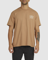 5 RVCA Healing - T-Shirt for Men Brown UVYZT00431 RVCA