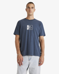 0 VA Torn - T-Shirt für Männer Blau UVYZT00529 RVCA