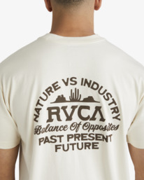 2 Roswell - T-shirt à manches courtes pour Homme Blanc UVYZT00764 RVCA