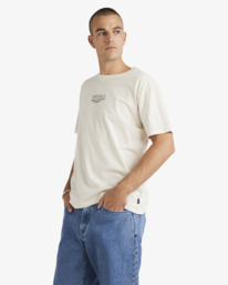 3 Race Day - T-shirt à manches courtes pour Homme Blanc UVYZT00905 RVCA