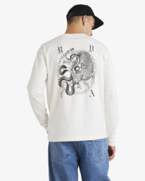 1 Benj - Longsleeve für Männer Weiss UVYZT00920 RVCA