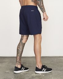 5 VA Sport Yogger Stretch 17" - Performance Shorts for Men Blue V201TRYS RVCA