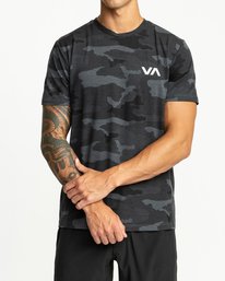 13 VA Sport Vent - Short Sleeve Top for Men Brown V9021RSV RVCA