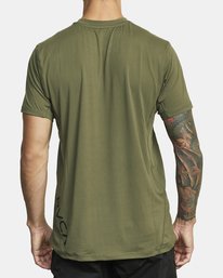 13 VA Sport Vent - Kurz&auml;rmliges Oberteil f&uuml;r M&auml;nner Gr&uuml;n V9021RSV RVCA