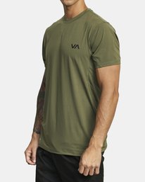 16 VA Sport Vent - Kurz&auml;rmliges Oberteil f&uuml;r M&auml;nner Gr&uuml;n V9021RSV RVCA