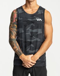 10 VA Sport Vent - Camisola sem mangas para Homem Marrom V9031RST RVCA
