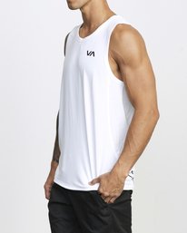 8 VA Sport Vent - Smanicato da Uomo White V9031RST RVCA