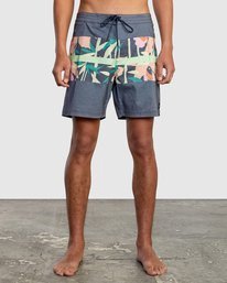 1 Westport Print 17" - BoardShort para Hombre  W1BSRHRVP1 RVCA