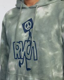 3 Nearby Tie Dye - Sweat à capuche pour Homme  W1HORMRVP1 RVCA