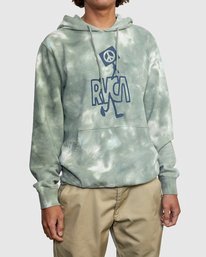 6 Nearby Tie Dye - Sweat à capuche pour Homme  W1HORMRVP1 RVCA