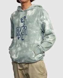 4 Nearby Tie Dye - Sweat à capuche pour Homme  W1HORMRVP1 RVCA