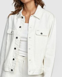 8 Neutral Hemp - Cropped Jacket  W1JKRDRVP1 RVCA