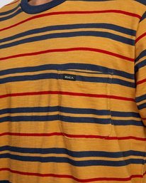 3 Capistrano Stripe - T-Shirt for Men  W1KTRARVP1 RVCA