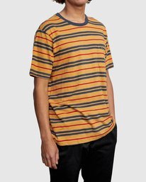 5 Capistrano Stripe - T-Shirt for Men  W1KTRARVP1 RVCA