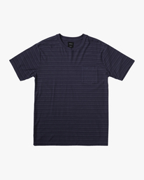0 Texture Stripe - Camiseta para Hombre Azul W1KTRDRVP1 RVCA