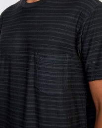 3 Texture Stripe - T-Shirt for Men  W1KTRDRVP1 RVCA