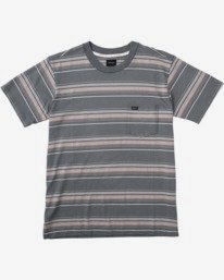 0 Bez Stripe - T-Shirt for Men  W1KTRJRVP1 RVCA