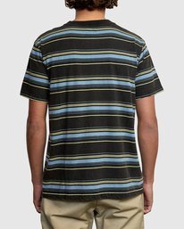 2 Bez Stripe - T-Shirt for Men Black W1KTRJRVP1 RVCA