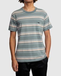 1 Bez Stripe - T-Shirt for Men  W1KTRJRVP1 RVCA