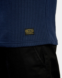 5 Recession Collection Day Shift - Long Sleeve Thermal Top for Men Blue W1KTSKRVMU RVCA