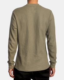 1 Recession Collection Day Shift - maglia termica a maniche lunghe da uomo  W1KTSKRVMU RVCA