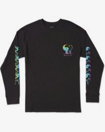 0 Yinyang Friends - Long Sleeve T-Shirt for Men  W1LSRDRVP1 RVCA