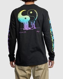 3 Yinyang Friends - Long Sleeve T-Shirt for Men  W1LSRDRVP1 RVCA