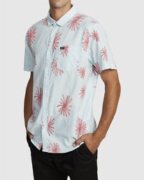 2 Whirls - Kurzärmliges Hemd für Männer Rosa W1SHIARVP1 RVCA