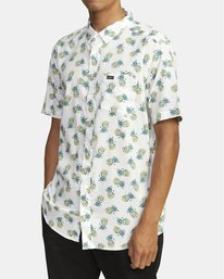 2 ANP Dmote Reflections - Camisa de manga corta para Hombre  W1SHICRVP1 RVCA