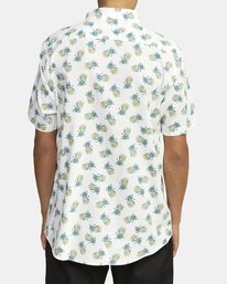 3 ANP Dmote Reflections - Camisa de manga corta para Hombre  W1SHICRVP1 RVCA