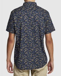 2 Eternal - Camisa de manga corta para Hombre Azul W1SHIERVP1 RVCA