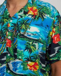 3 Kawela - Camisa de manga corta para Hombre  W1SHRCRVP1 RVCA