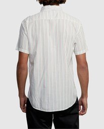 3 Cassidy Stripe - Short Sleeve Shirt for Men  W1SHRNRVP1 RVCA